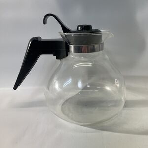 MEDELCO ONEALL STOVE TOP WHISTLING KETTLE 12 CUP GLASS